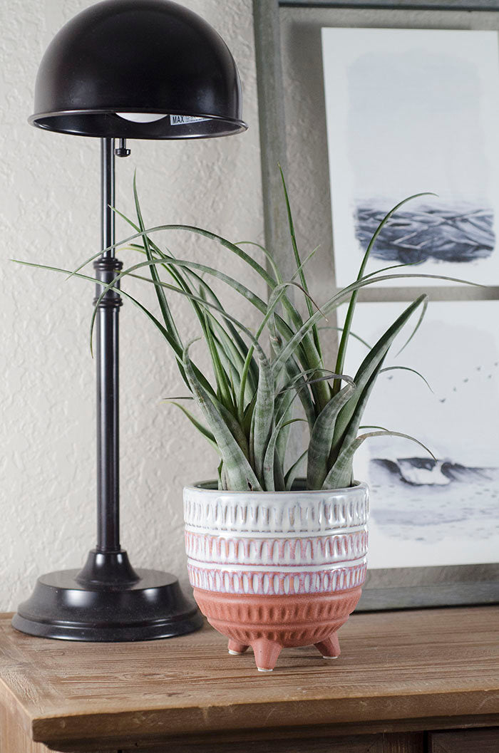 bohemian indoor plant pots Bohemian Footed Planter – The Artizan Way